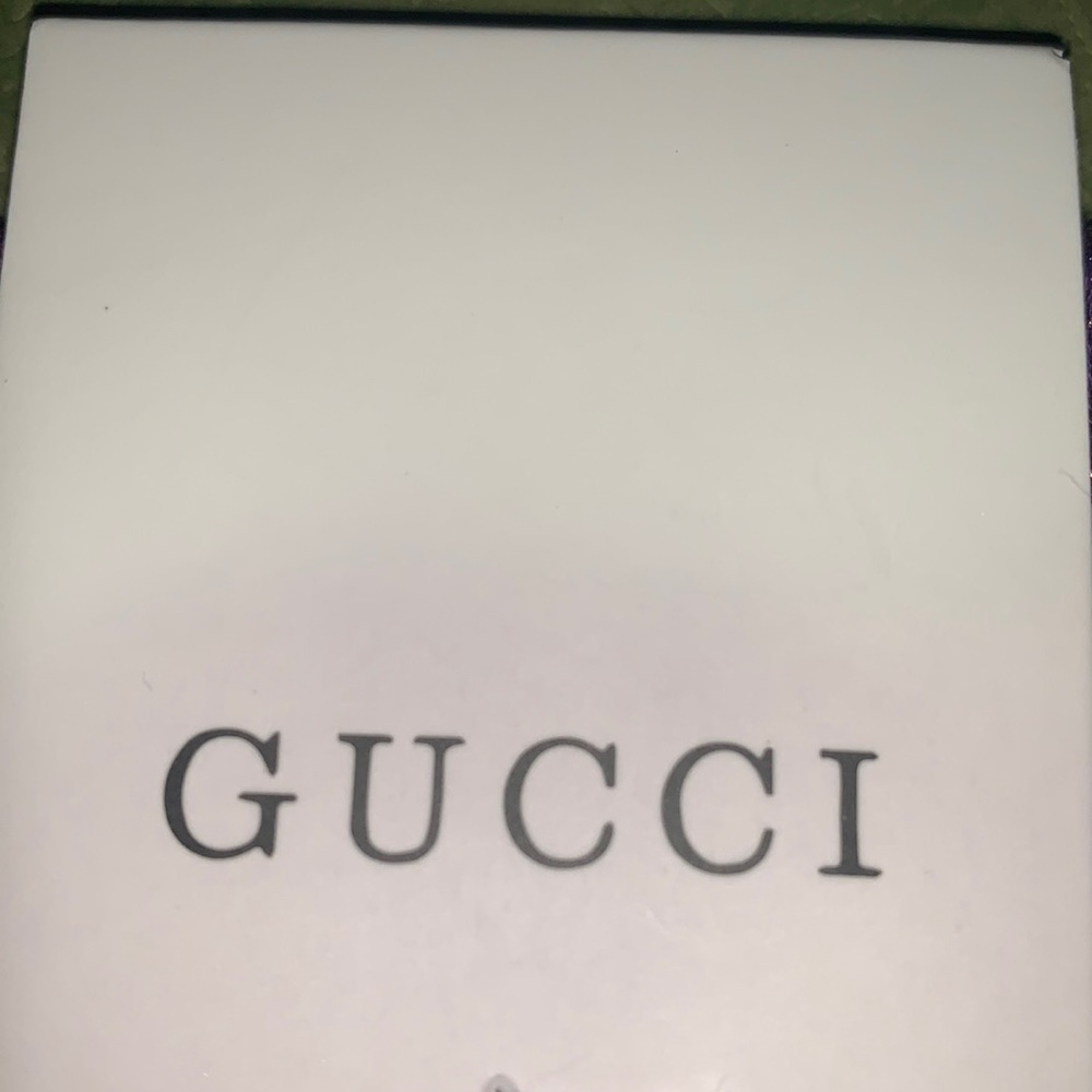 Authentic purple and gold sparkly ✨ Gucci GG Lamé ankle socks 🧦 - Picture 4 of 4